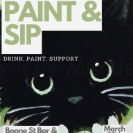 Paint 'N Sip for PAWS